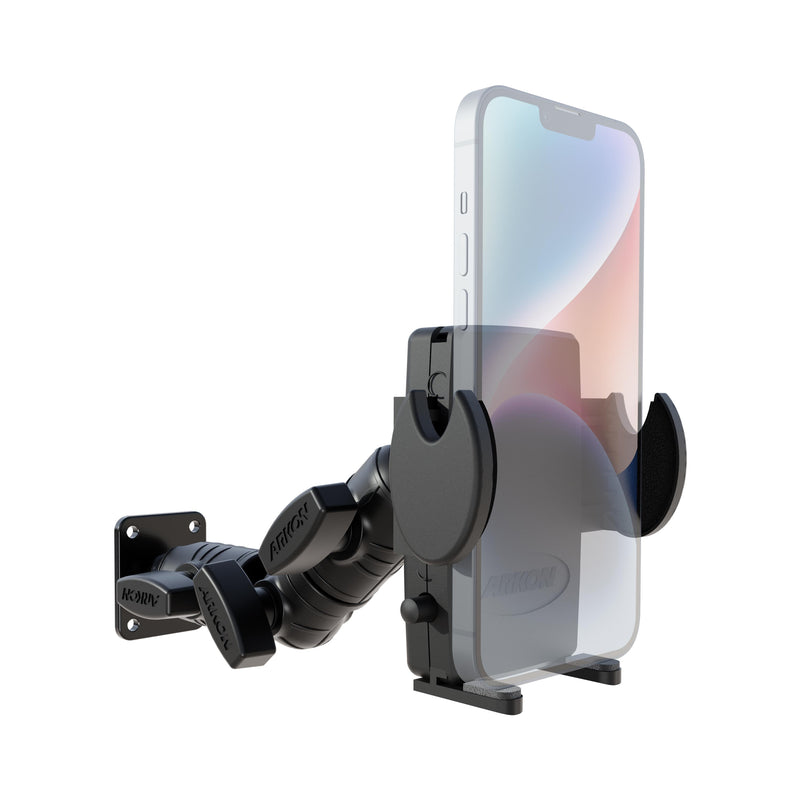 Mega Grip™ Phone Drill-Base Mount with Ratchet Arm