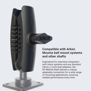 A close-up of the Slim-Grip® Tablet Holder with Drill Base Mount, showing its versatile design for secure and reliable tablet mounting in various setups.