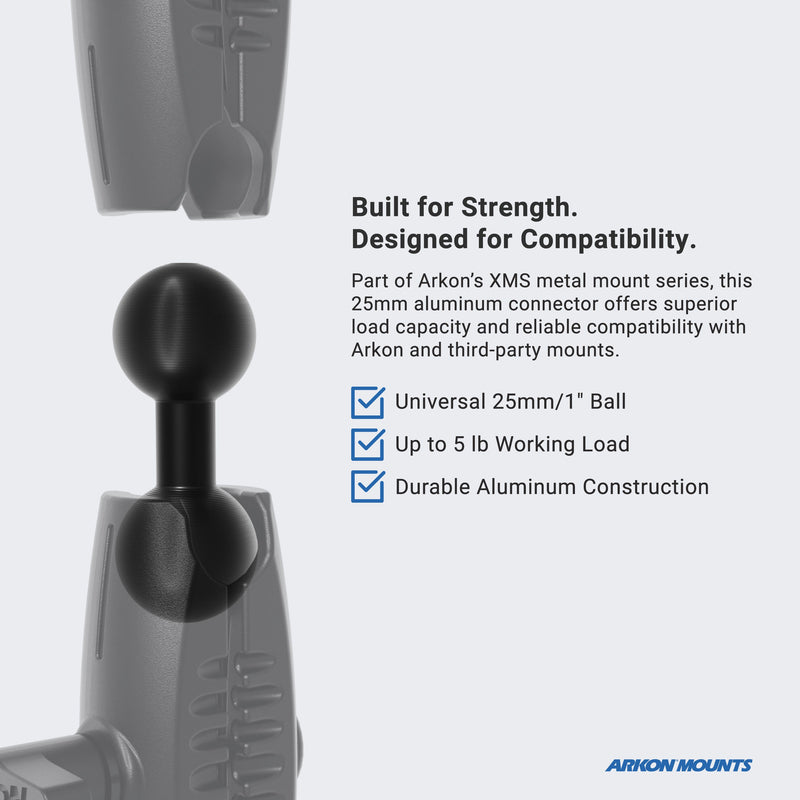 XMS Series - 25mm to 25mm Aluminum Ball