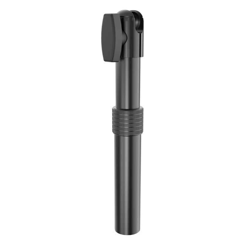 Arkon Mounts Short Adjustable Pole (6.52″–8.62″) in black, featuring a rotating head and a central locking collar.