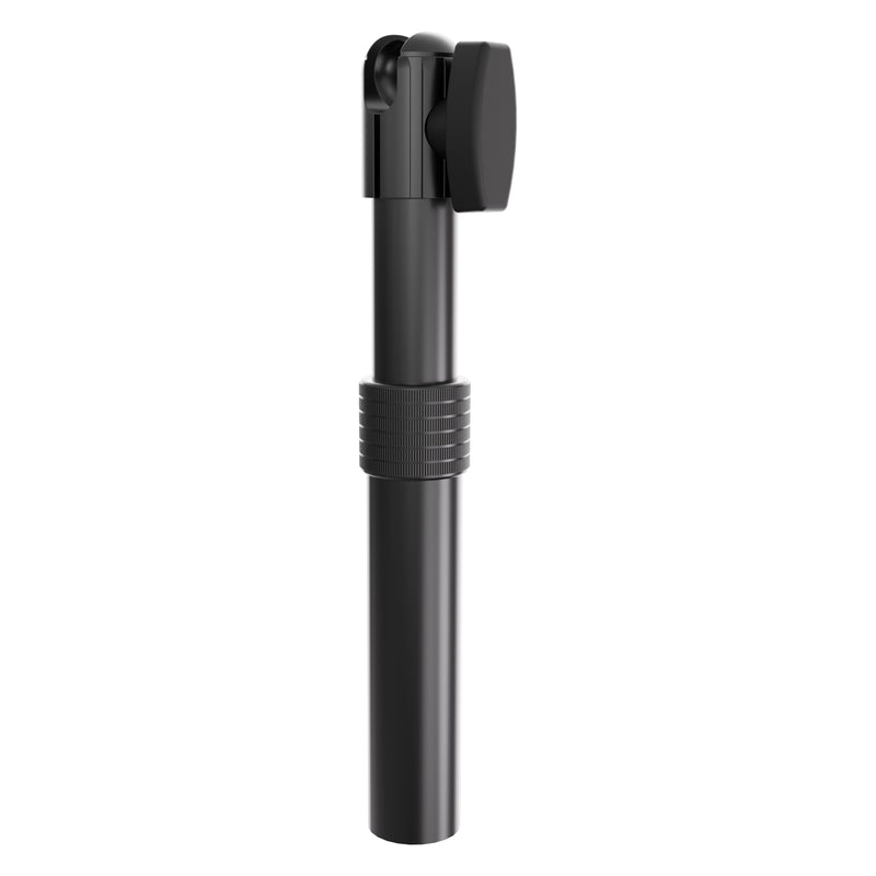 Black Short Adjustable Pole (6.52″–8.62″) with an adjustable ball joint and tightening knob at the top, serving as a versatile replacement pole.