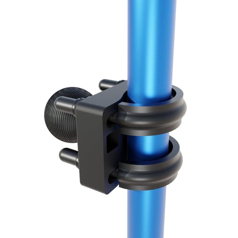 U-Bolt Handlebar Pedestal Mount with 38mm Metal Ball – Multiple Bar Sizes