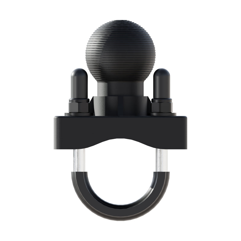 U-Bolt Handlebar Pedestal Mount with 38mm Metal Ball – Multiple Bar Sizes