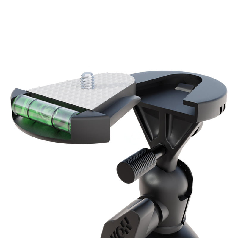 1/4"-20 Tripod Shoe with Level