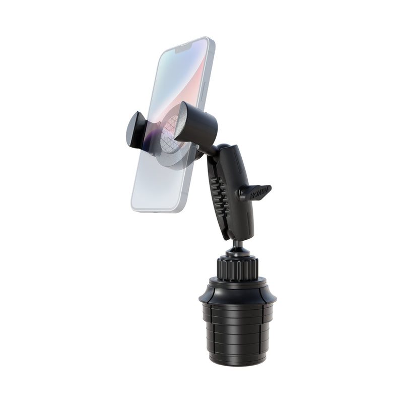 RoadVise® XL Cup Holder Phone and Midsize Tablet Mount for iPhone, Galaxy, and Note