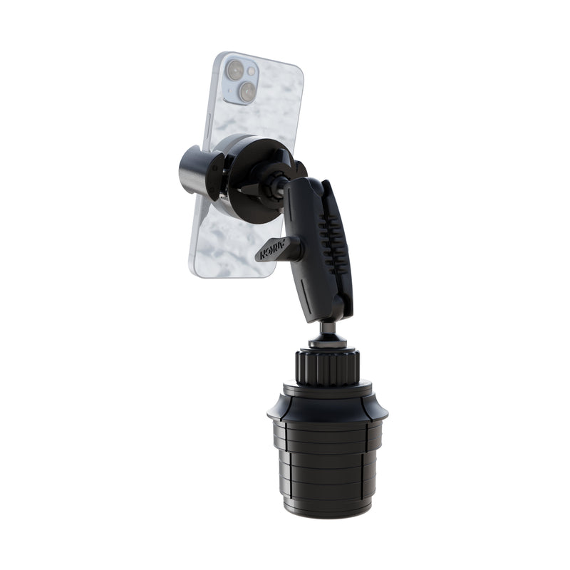 RoadVise® XL Cup Holder Phone and Midsize Tablet Mount for iPhone, Galaxy, and Note