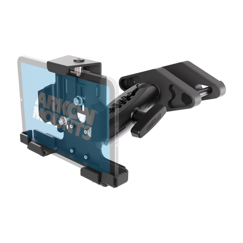 XMS™ Heavy Duty Forklift Mount with LockVise™ Metal Locking Tablet Holder