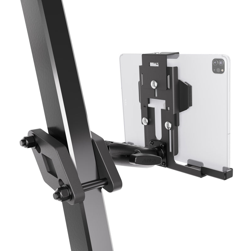 XMS™ Heavy Duty Forklift Mount with LockVise™ Metal XL Locking Tablet Holder