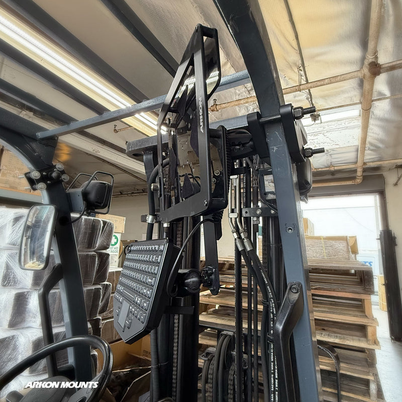 XMS™ Heavy Duty Forklift Mount with Dual Utility Mounting Bracket
