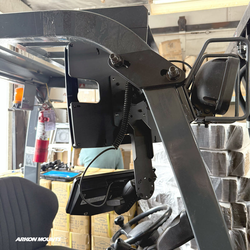 XMS™ Heavy Duty Forklift Mount with Dual Utility Mounting Bracket