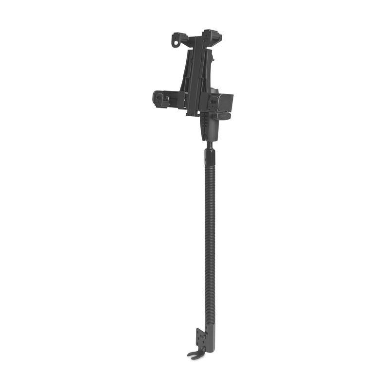 LockVise™ Locking Tablet Holder with 18” Seat Rail Mount and 3.75” Shaft Arm