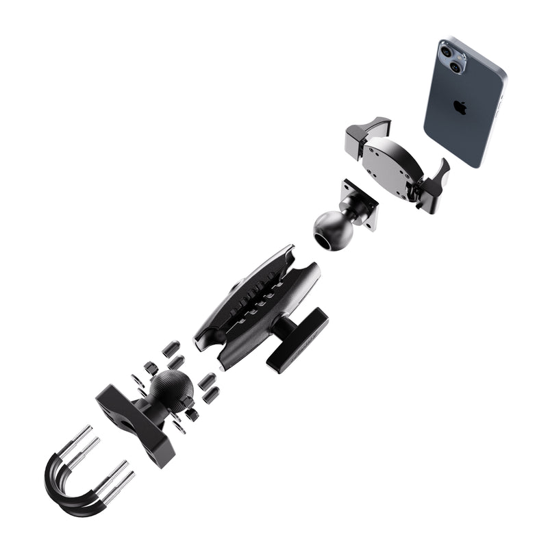 XMS™ U-Bolt Mount with RoadVise® Ultra Pro Phone Holder