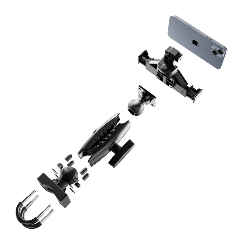 XMS™ U-Bolt Mount with LockVise™ Locking Phone Holder