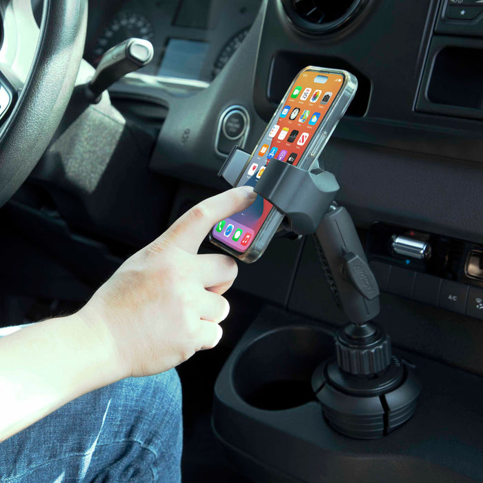 RoadVise® Ultra Holder with Cup Holder Mount