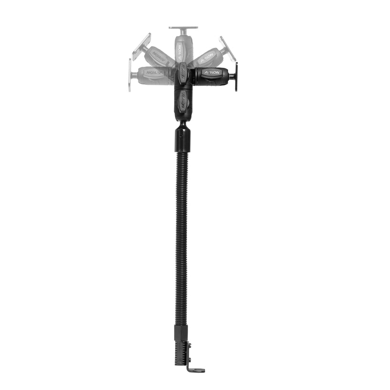 OCTO™ Ratcheting Arm with 18" Heavy-Duty Seat Rail Mount with AMPS Mounting Pattern