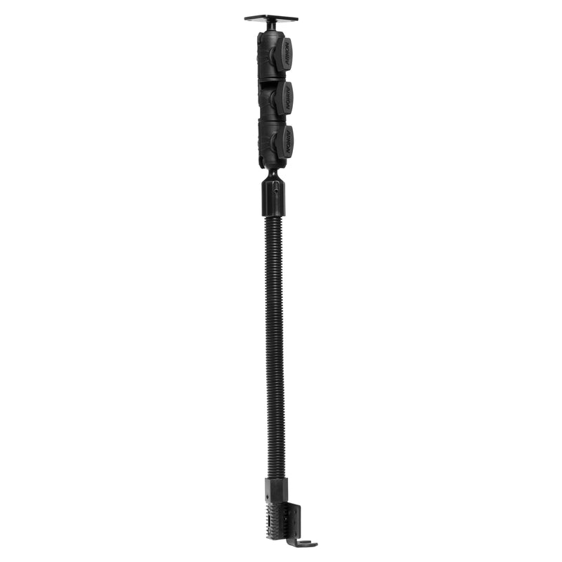OCTO™ Ratcheting Arm with 18" Heavy-Duty Seat Rail Mount with AMPS Mounting Pattern