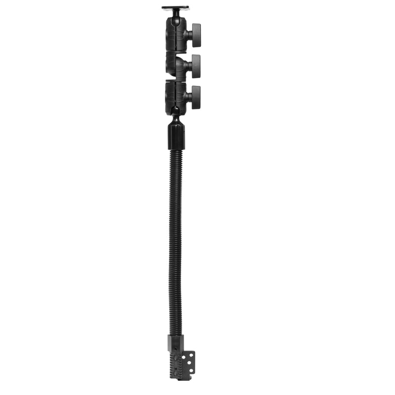 OCTO™ Ratcheting Arm with 18" Heavy-Duty Seat Rail Mount with AMPS Mounting Pattern