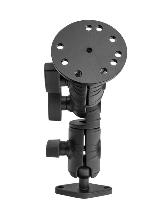 Circular Mounting Pattern with Diamond-Shaped Drill Base Mount