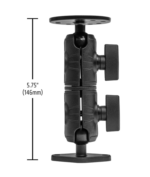 Circular Mounting Pattern with Diamond-Shaped Drill Base Mount