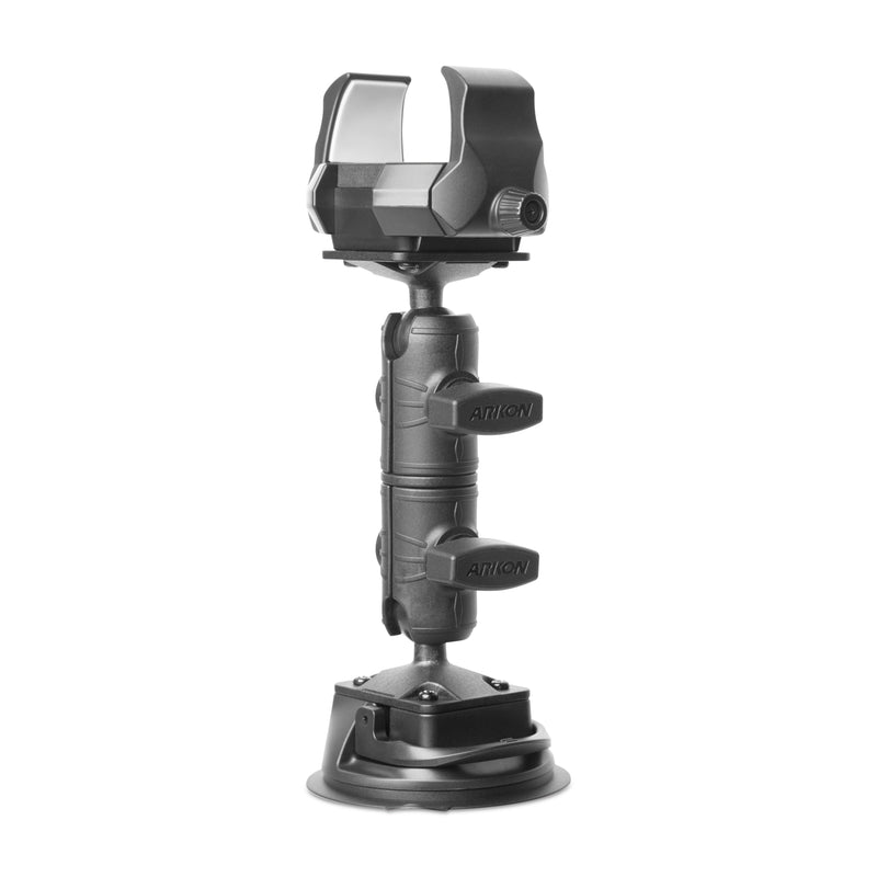 RoadVise® Ultra Holder with Double Socket Arm and Suction Mount