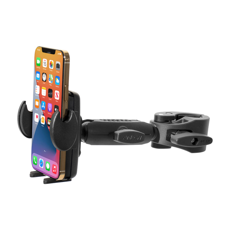 Mega Grip™ Phone Clamp Mount with 3.75” Arm