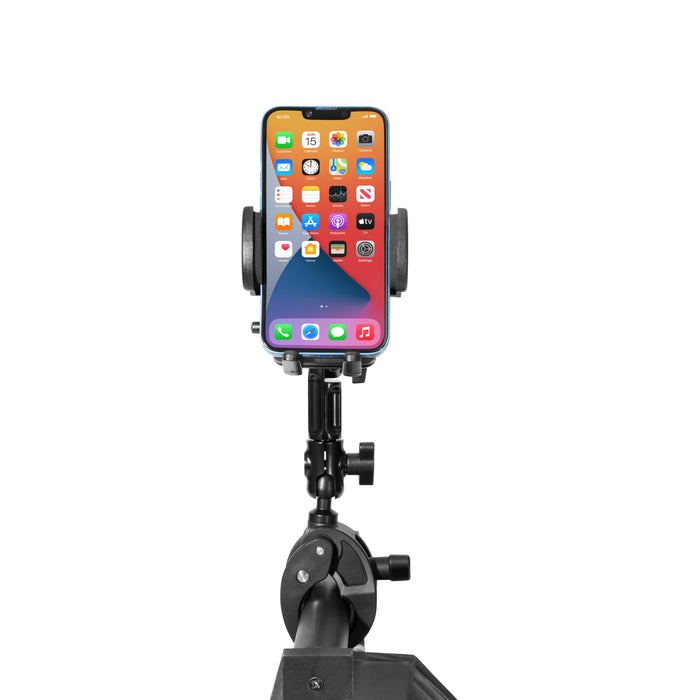 Mega Grip™ Phone Holder with Multi-Angle Arm and Clamp Mount