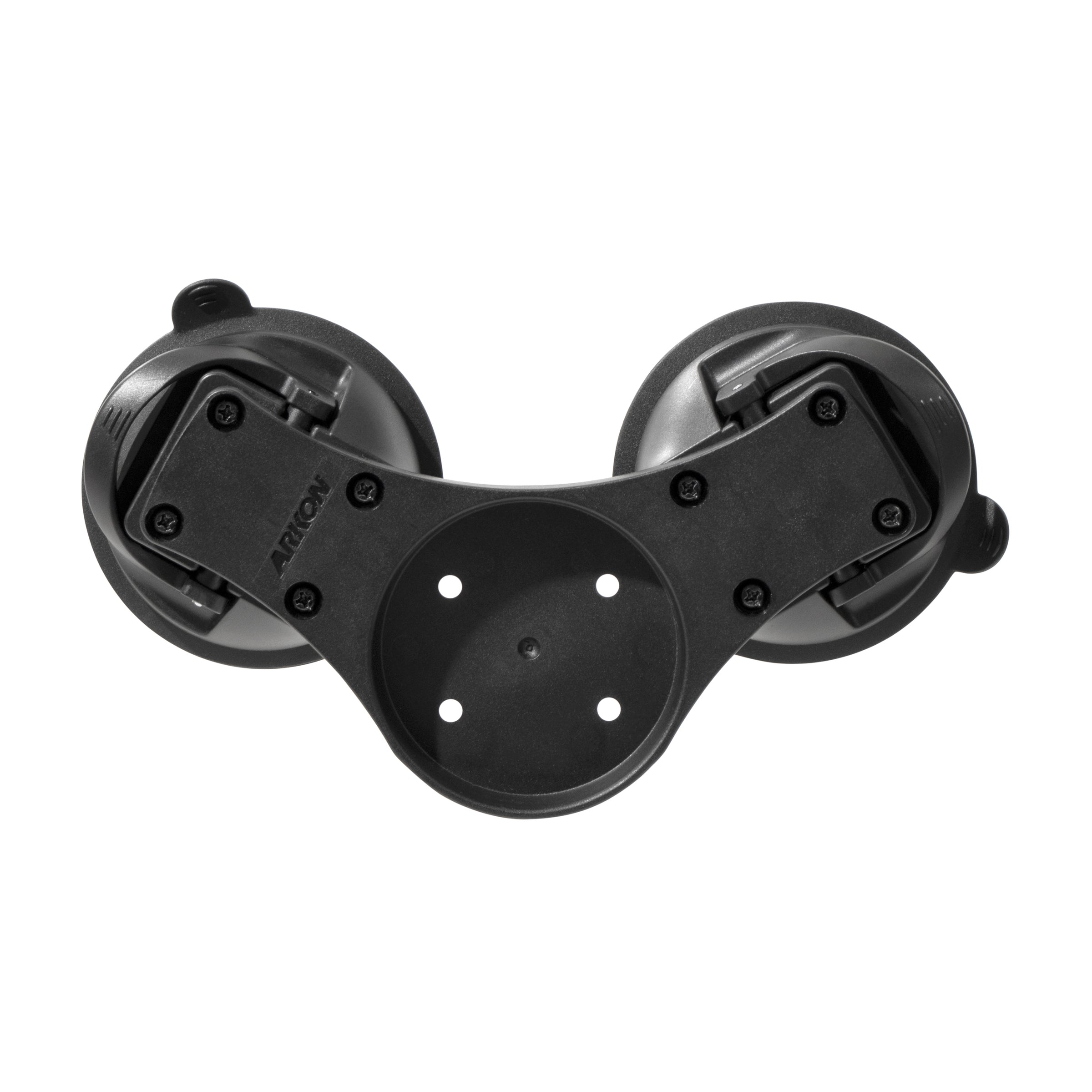 Double Splitter Bar Plate with Suction Mounts and AMPS Base — Arkon Mounts