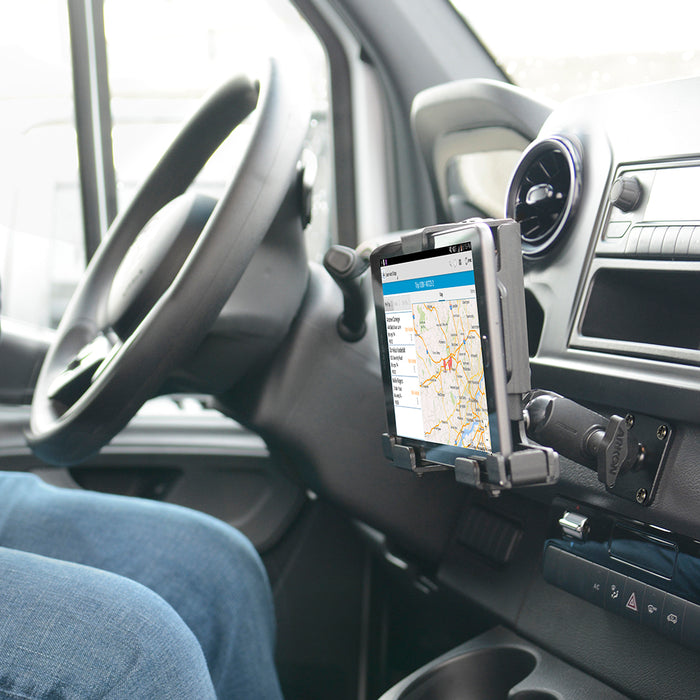 LockVise™ Metal Locking Tablet Mount with Drill Base Mount