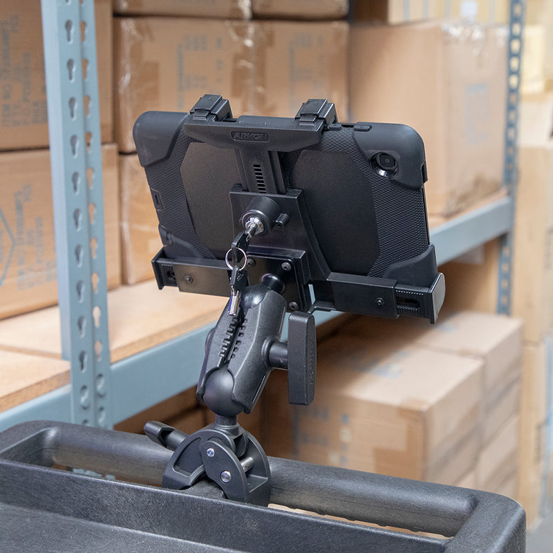 LockVise™ Locking Tablet Clamp Mount with 38mm Ball Compatibility