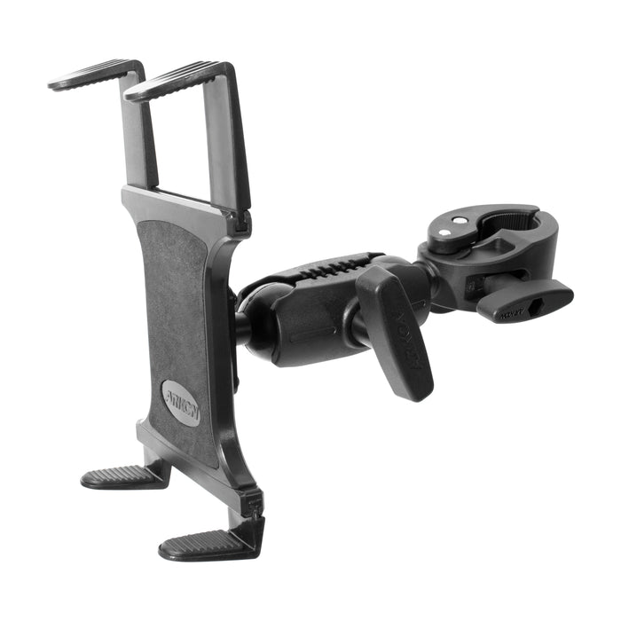 RoadVise Clamp Mount with Slim-Grip® Tablet Holder and Shaft Arm Extension