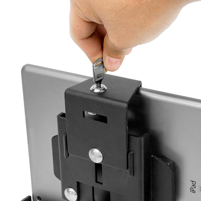 Aluminum Locking Tablet Mount with Key Lock-Arkon Mounts