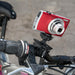 Bike or Motorcycle Handlebar Camera Mount for Canon Sony Samsung Panasonic Nikon Cameras-Arkon Mounts
