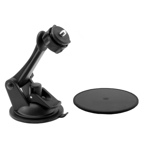 Camera Holder with Sticky Suction Windshield or Adhesive Dash Mount-Arkon Mounts