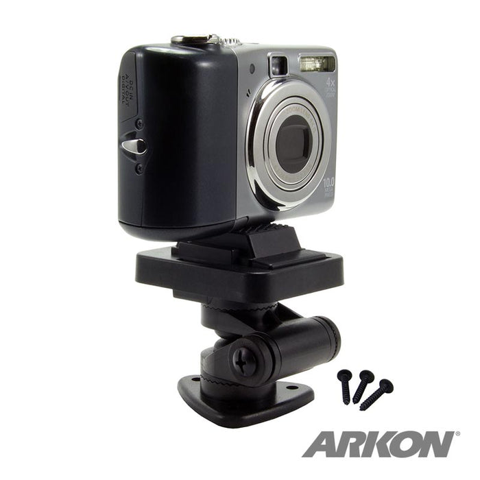Car Dashboard Camera Mount for Canon Sony Samsung Panasonic Cameras-Arkon Mounts
