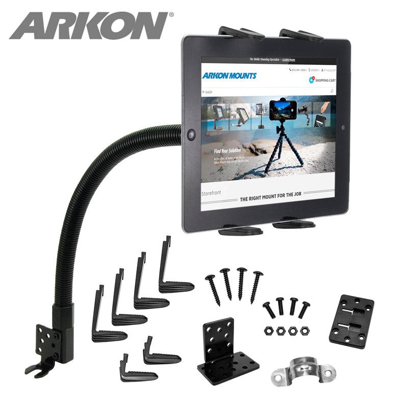 Car or Truck Seat Rail or Floor Slim-Grip® Tablet Mount — Arkon Mounts