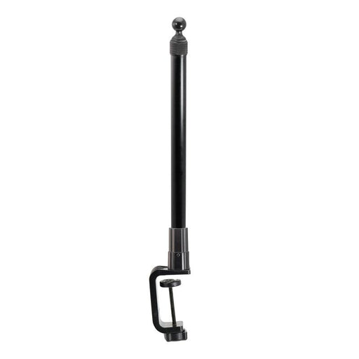 Clamp and Extendable 17-29 inch Pole with 25mm (1 inch) Ball-Arkon Mounts