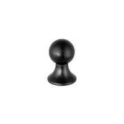 A Female Camera 1/4-20 Threaded Pattern to 22mm Ball Adapter, standing upright on a white background.