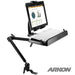 Heavy-Duty Car Seat Rail Tablet Mount with Keyboard Tray Combo-Arkon Mounts