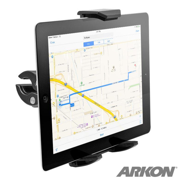 Heavy-Duty Clamp Post Tablet Mount for iPad, Note, Tab and more-Arkon Mounts