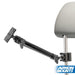 Heavy-Duty Headrest Mount with 10 inch Arm - 4-Hole AMPS Compatible-Arkon Mounts