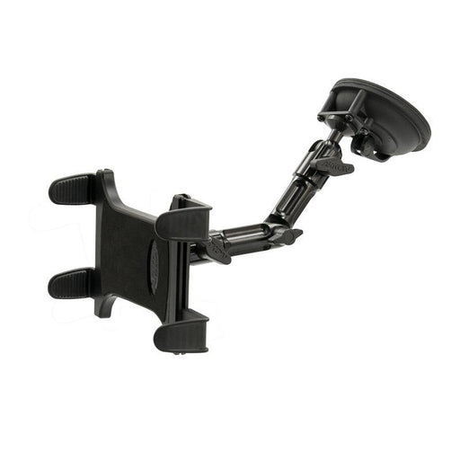 Heavy-Duty Multi-Angle Slim-Grip® Tablet Suction Mount with 8 inch Arm for iPad, Note, and more-Arkon Mounts