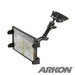 Heavy-Duty Multi-Angle Slim-Grip® Tablet Suction Mount with 8 inch Arm for iPad, Note, and more-Arkon Mounts