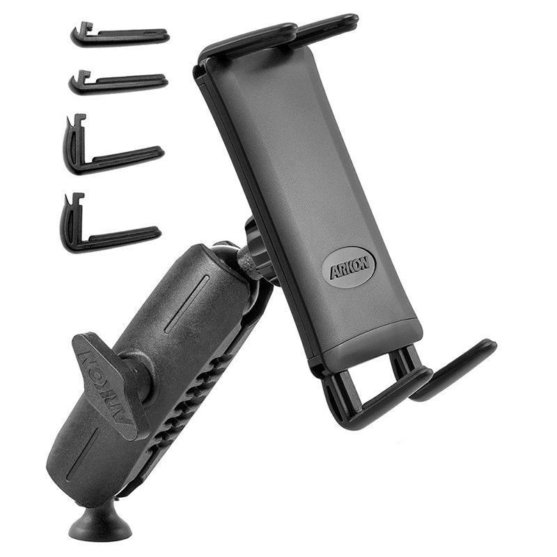 Arkon SM6HD006 Heavy-Duty Multi-Angle Midsize Tablet Drill-Base or Wall Mount for Galaxy Tab 4, 3, Tab S, iPad mini (sku 41070)