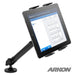Heavy-Duty Wall or Counter Drill-Base Tablet Mount with 10" Arm for iPad, Note, and more-Arkon Mounts