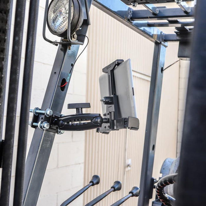 Locking Forklift Tablet Mount with 5" Robust™ Shaft-Arkon Mounts