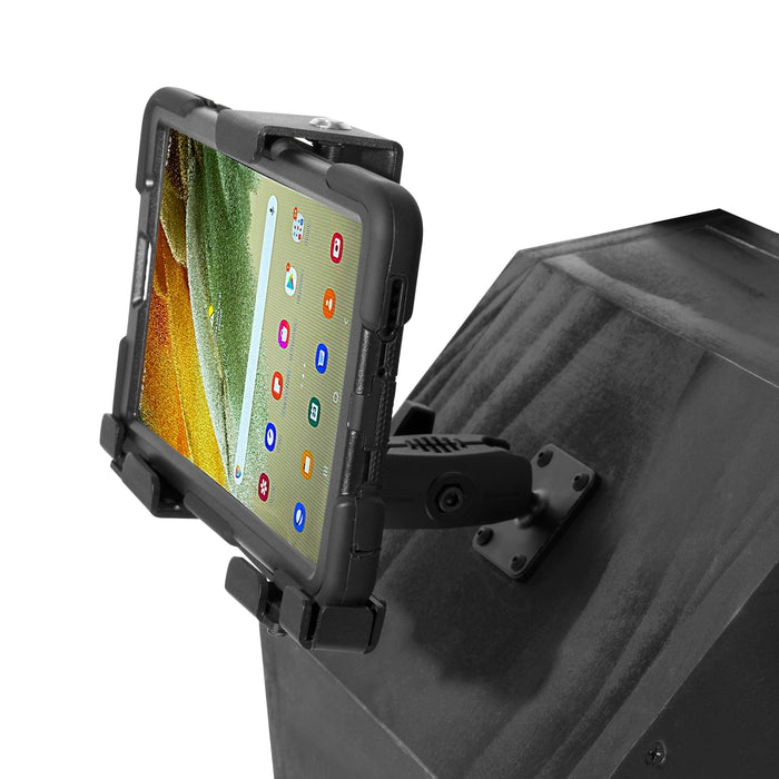 Locking Tablet Holder with Case & USB Charger Samsung Galaxy Tab A7 Lite-Arkon Mounts