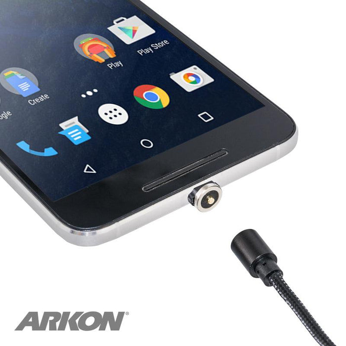 Magnetic USB to USB Type-C Charge Cable-Arkon Mounts