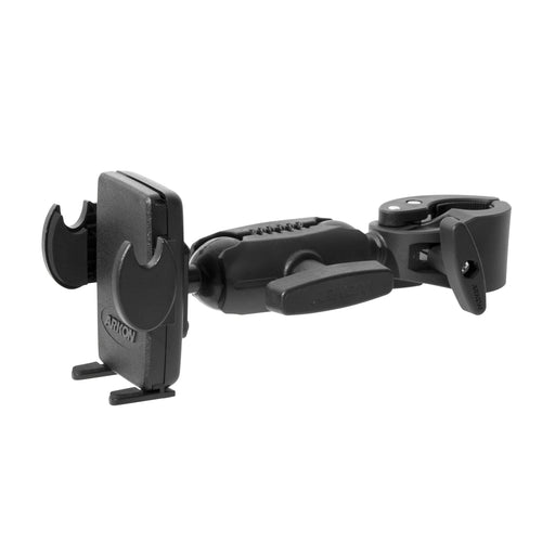 Mega Grip Phone Holder with RoadVise® Clamp Mount-Arkon Mounts
