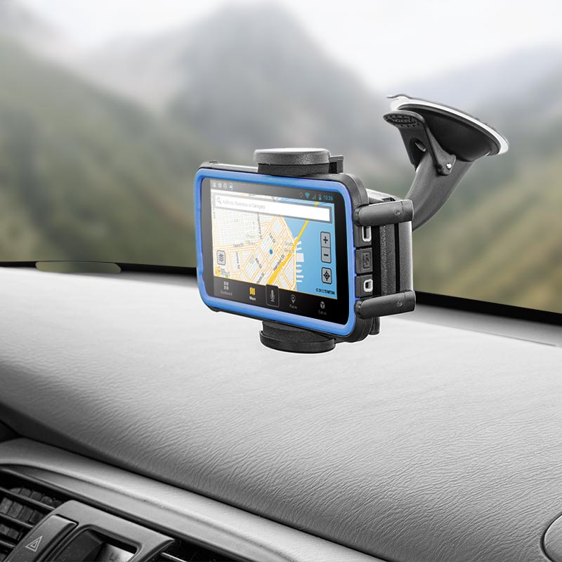 Mega Grip™ Phone Holder with Windshield and Dash Car Mount — Arkon