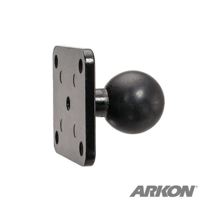 Metal 4-Hole AMPS to 25mm (1 inch) Rubber Ball Adapter-Arkon Mounts